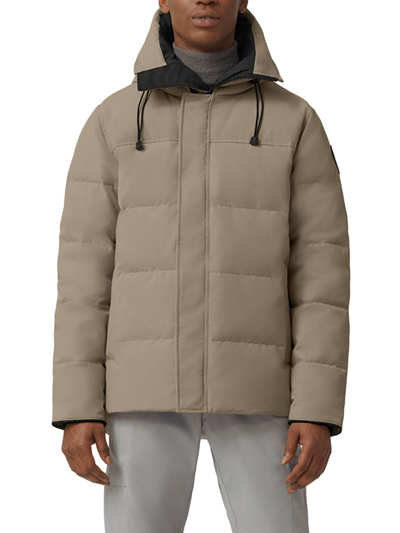 Shop Canada Goose Men's Black Label Macmillan Parka In Quicksand