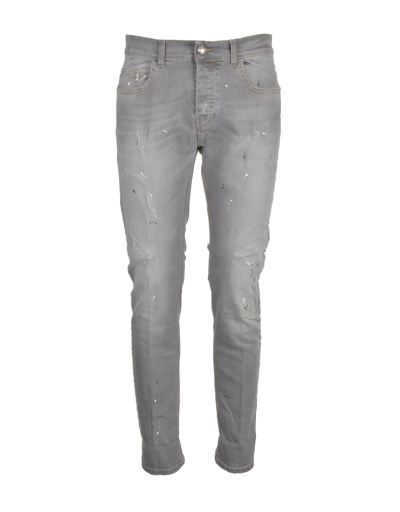 Shop Frankie Morello Jeans Men's Gray Jeans