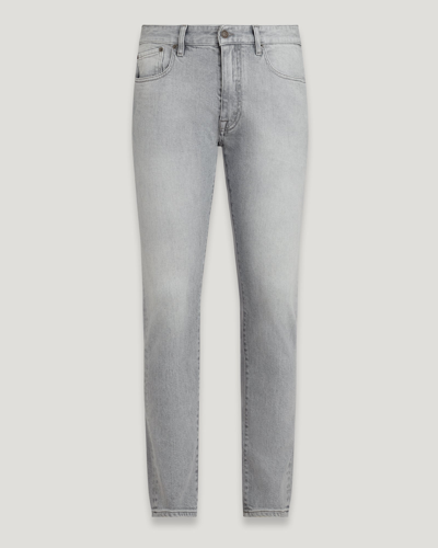 Shop Belstaff Longton Slim Jeans In Ice Cap Grey