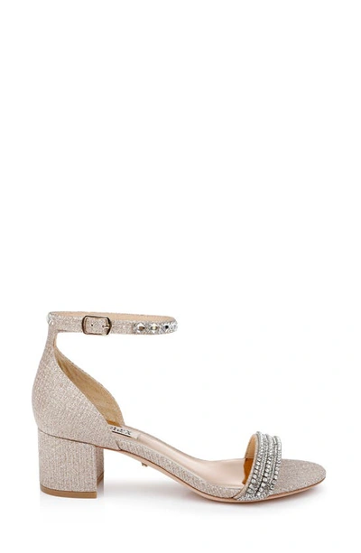 BADGLEY MISCHKA BADGLEY MISCHKA COLLECTION BADGLEY MISCHKA BLOCK HEELED SANDAL 