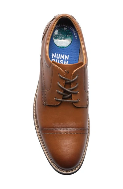 Nunn Bush Calderone Cap Toe Derby In Cognac