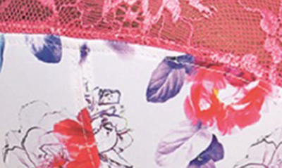 Shop Elomi Morgan Full Figure Underwire Bra In Pink Floral