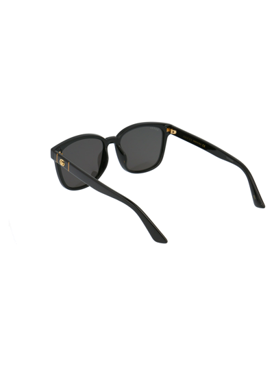 Shop Gucci Gg0637sk Sunglasses In 001 Black Black Grey