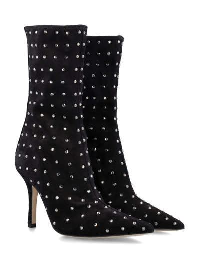 Shop Paris Texas Holly Mama Ankle Boot In Black