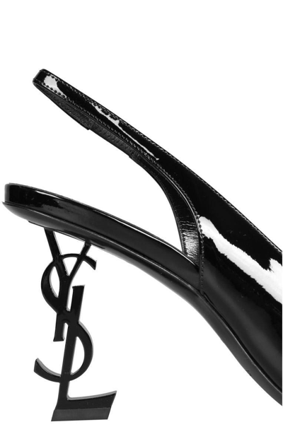 Shop Saint Laurent Opyum Slingback Pumps