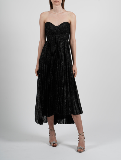 Shop Maria Lucia Hohan Venus Dress In Black