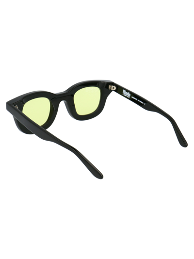 Shop Thierry Lasry Rhude X  Sunglasses In 101 Black/yellow