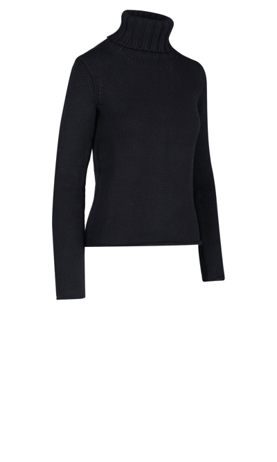 Shop Zanone Sweater In Black