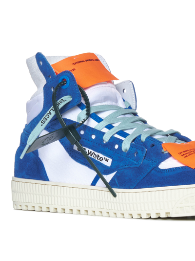 Shop Off-white Sneakers In White Blue
