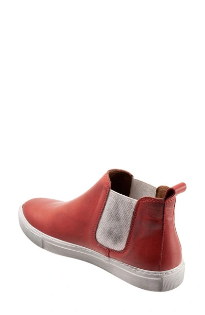 Shop Bueno Rant Sneaker In Terracotta Leather