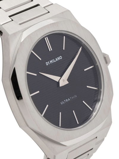 Shop D1 Milano Ultra Thin 40mm In Silber