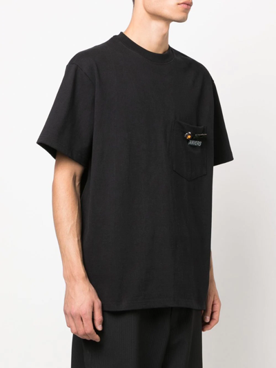 Shop Song For The Mute Urbanist Short-sleeve T-shirt In Schwarz