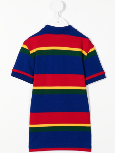 Polo Ralph Lauren Striped Polo Shirt In Mehrfarbig