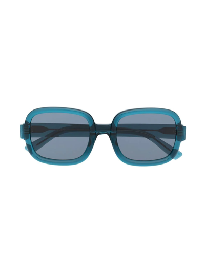 Shop Ambush Mylz Oversize-frame Sunglasses In Blau