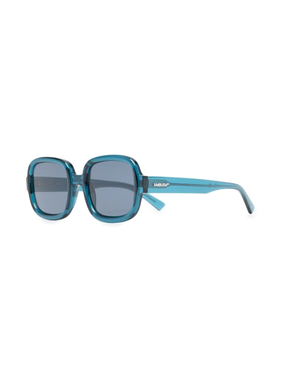 Shop Ambush Mylz Oversize-frame Sunglasses In Blau