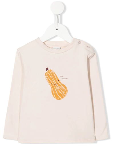 Shop Knot Pumpkin Long-sleeve T-shirt In Rosa