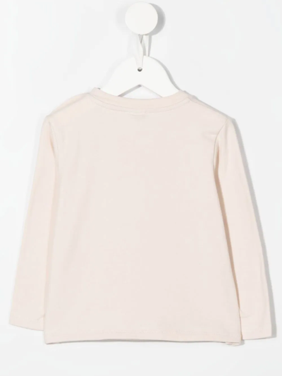 Shop Knot Pumpkin Long-sleeve T-shirt In Rosa