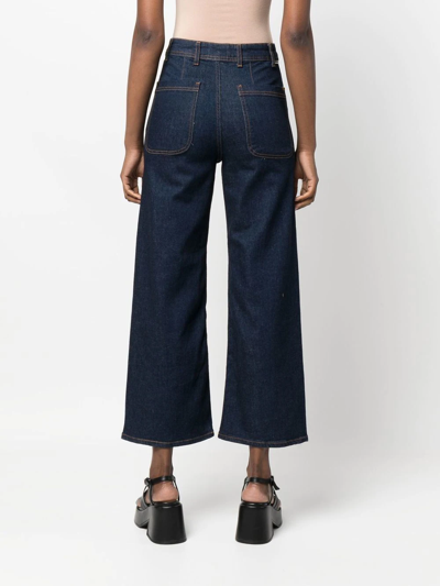 Bimba Y Lola High-rise Culotte Jeans In Blue | ModeSens