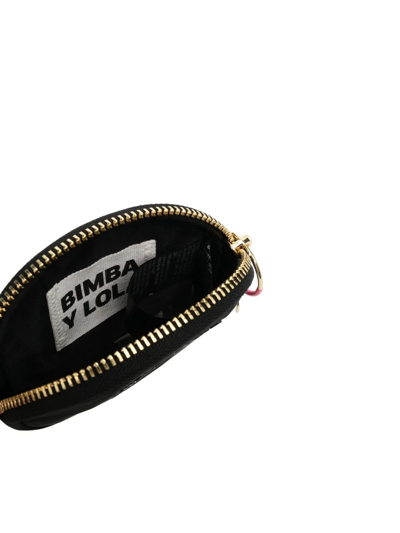 Shop Bimba Y Lola Zip-up Coin Purse In Black