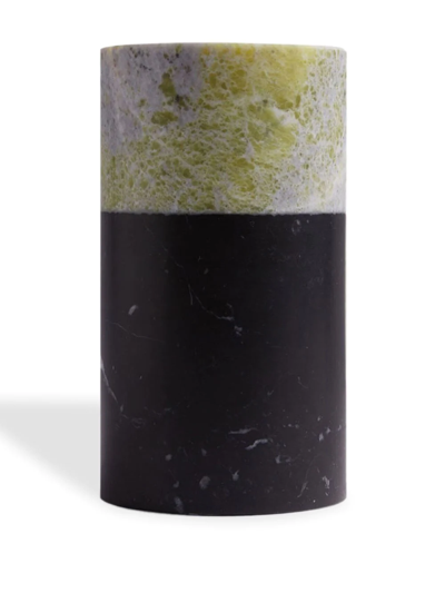 Bloc Studios X Sunnei Colour-block Wine Glass In Schwarz
