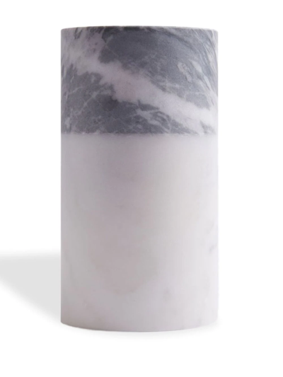 Bloc Studios X Sunnei Colour-block Wine Glass In Weiss