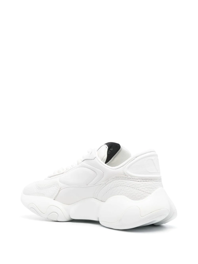 Shop Valentino Vlogo Low-top Sneakers In White