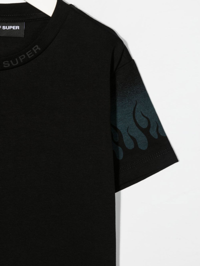 Vision Of Super Logo-patch Short-sleeve T-shirt In Schwarz