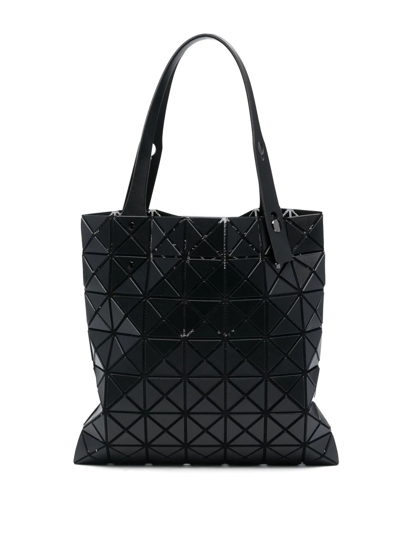 Shop Bao Bao Issey Miyake Geometric-panel Prism Tote Bag In Black