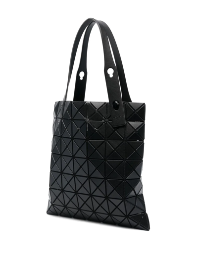 Shop Bao Bao Issey Miyake Geometric-panel Prism Tote Bag In Black