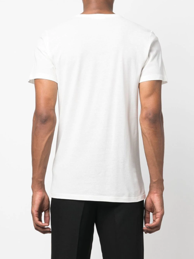 Jil Sander Crew-neck Fitted T-shirt In Weiss