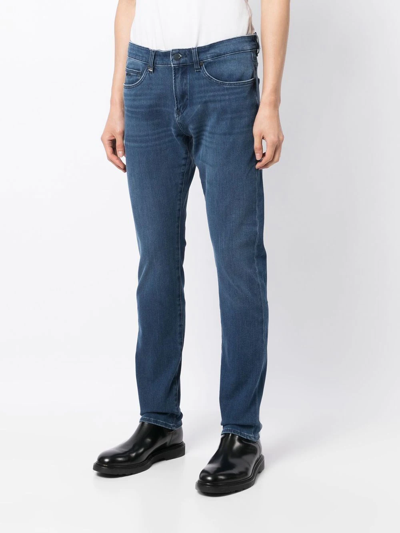 Shop Hugo Boss Slim-cut Jeans In Blue