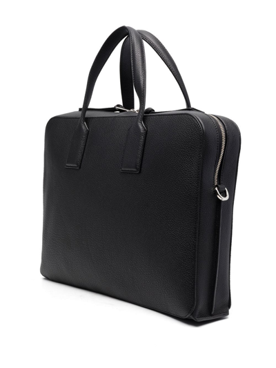 Cheap Loewe Briefcase - Black Mens Goya thin briefcase in soft grained  calfskin