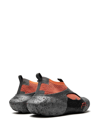 Shop Converse X A-cold-wall Sponge Crater "dark Grey Tangerine Tango" Sneakers In Orange