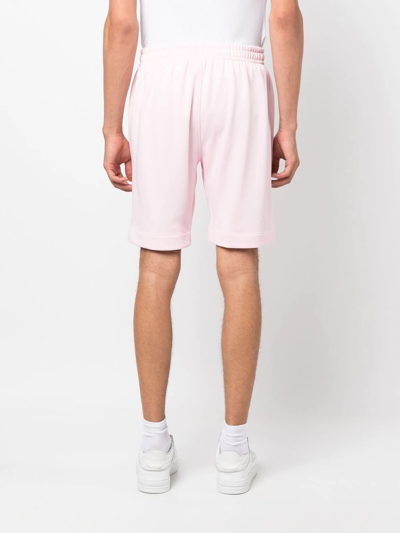 Shop Styland X Notrainproof Cotton Bermuda Track Shorts In Pink