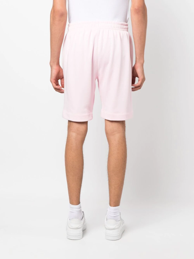 Styland Cotton Bermuda Track Shorts In Pink
