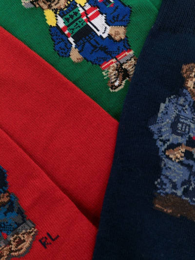 Polo Ralph Lauren Crew Socks Gift Box In Blue