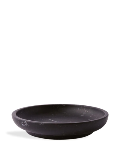Bloc Studios X Sunnei Set Of Three Plates In Black