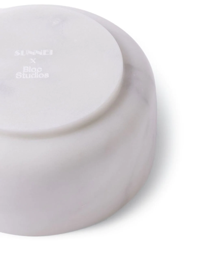 Bloc Studios X Sunnei Marble Bowl In White