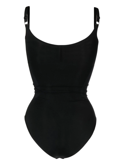 Spanx Oncore Open-bust Body In Black
