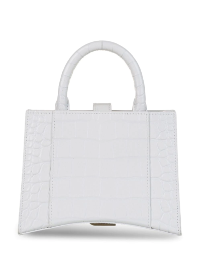 Pre-owned Balenciaga Hourglass 2way Bag In White