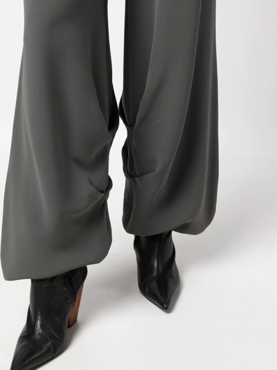 Pre-owned Giorgio Armani 宽松长裤（1990年代典藏款） In Grey