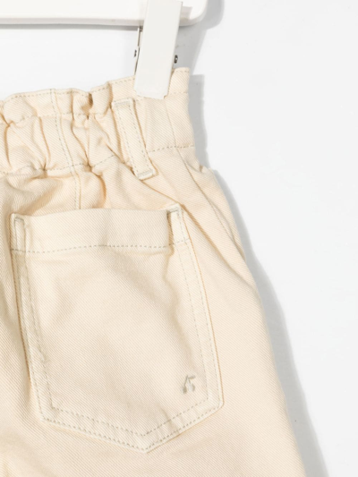 Shop Bonpoint Sonie High-waisted Trousers In Neutrals