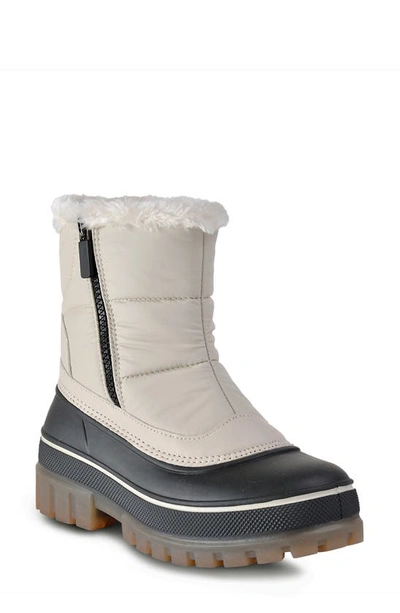 Cougar Gogo Faux Fur Trimmed Waterproof Weather Boot In Cream | ModeSens