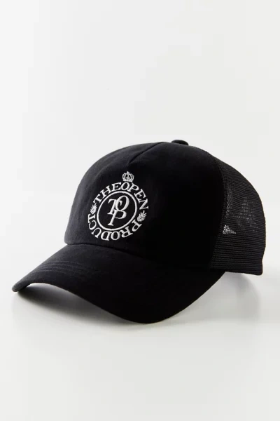 Shop Theopen Product Heritage Mesh Baseball Hat In Black
