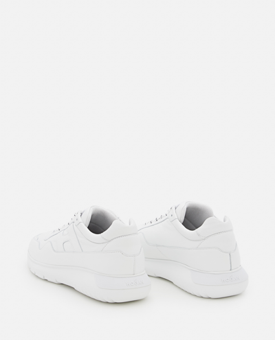 Shop Hogan Low-top 'interactive 3' Leather Sneakers In White