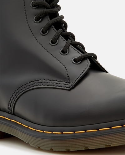 Shop Dr. Martens' Dr. Martens High-top 1460 Leather Boot In Black
