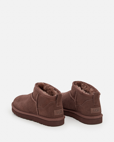 Shop Ugg Ultra Mini Classic Boots In Brown