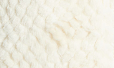 Gallery Faux Shearling Reversible Vest In Cream