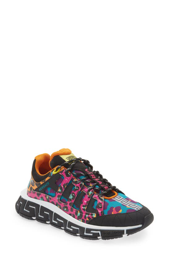 Versace Trigreca Fuchsia Black