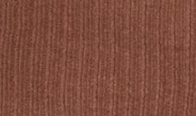 Nordstrom Rib Mock Neck Sweater In Brown Pinecone